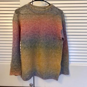Aritzia Rainbow sweater